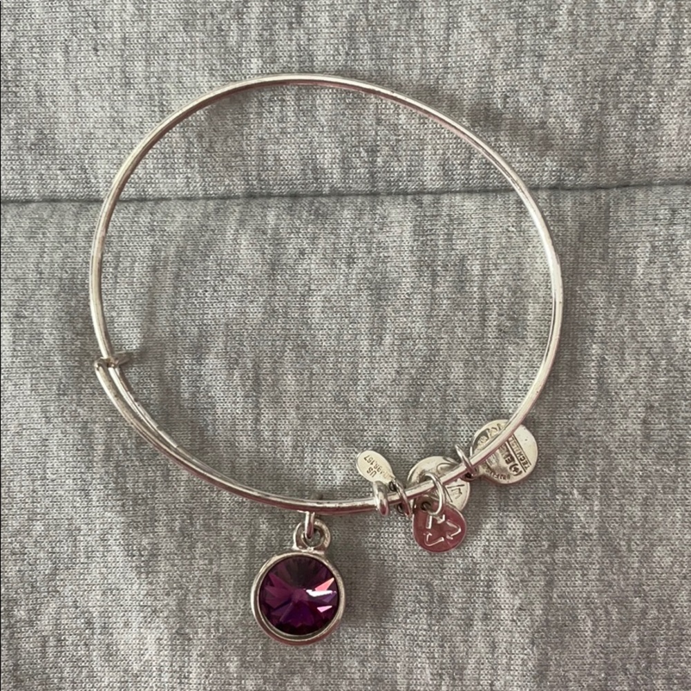 Amethyst Alex and Ani Bracelet
